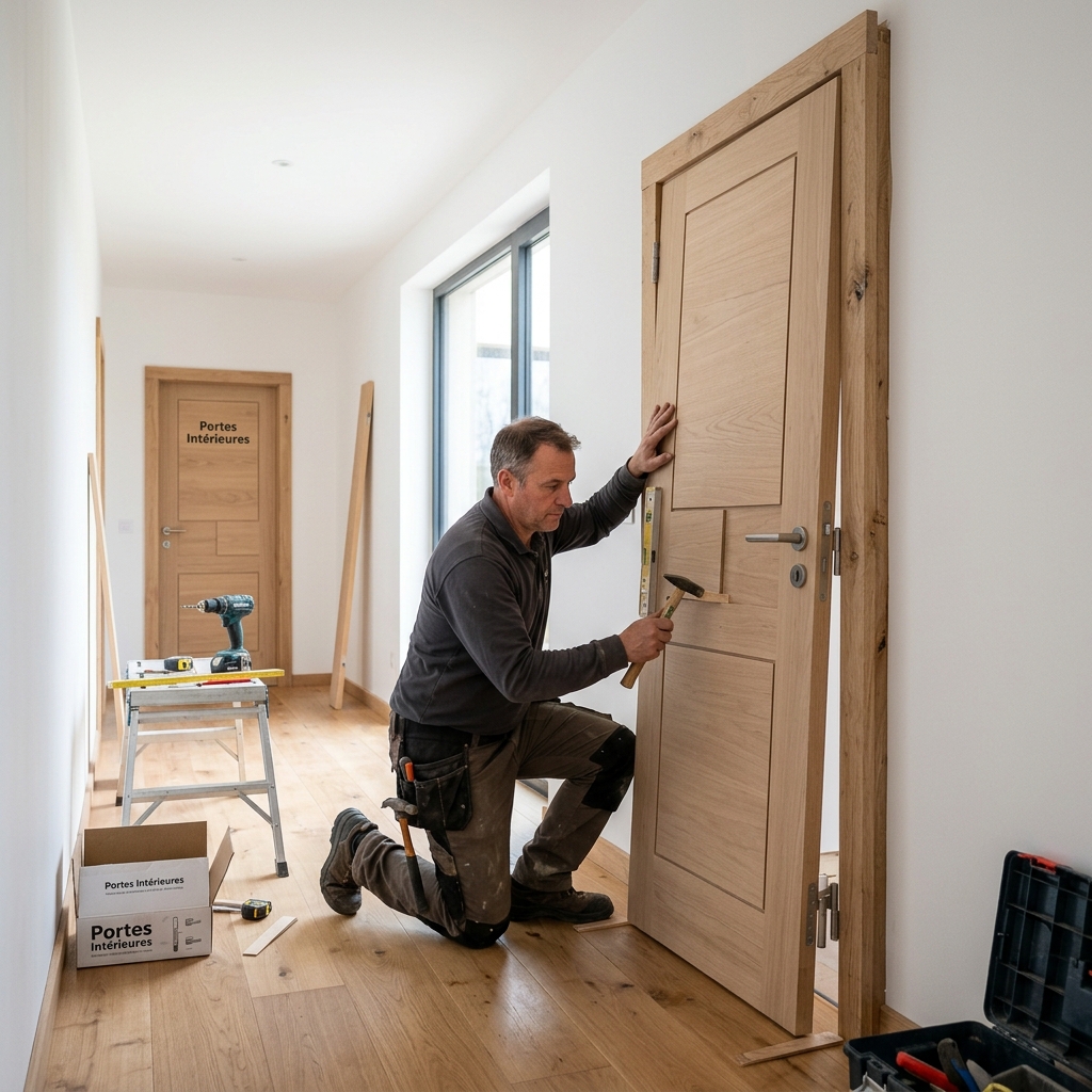 Prix détaillé portes intérieures 2026 : budget complet et exemples